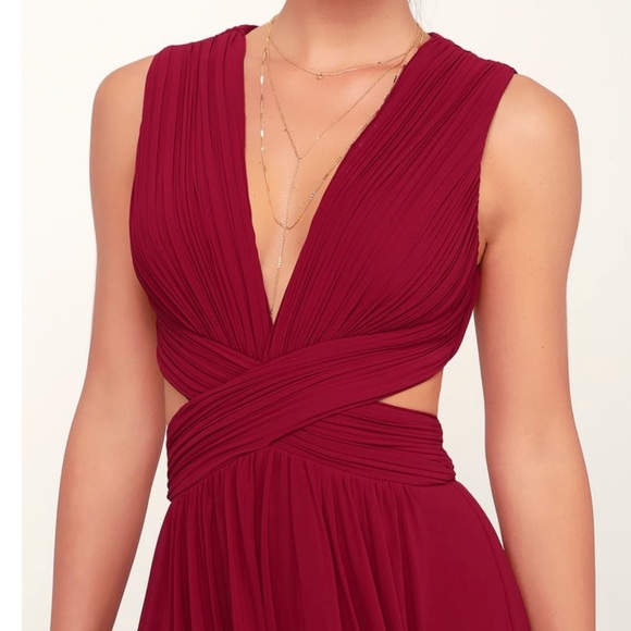 Lulu’s Grecian Cut-Out Gown - Picture 5 of 16